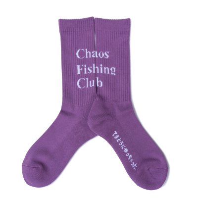 CHAOS FISHING CLUB / 1PAC LOGO SOCKS / 4colors