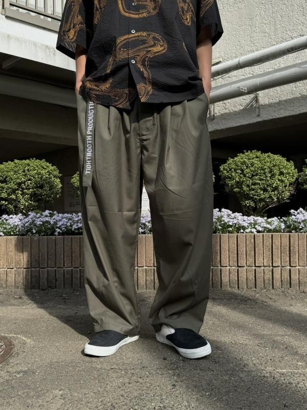 TIGHTBOOTH / BAGGY SLACKS / 5colors - Skateboard Shop Bridge