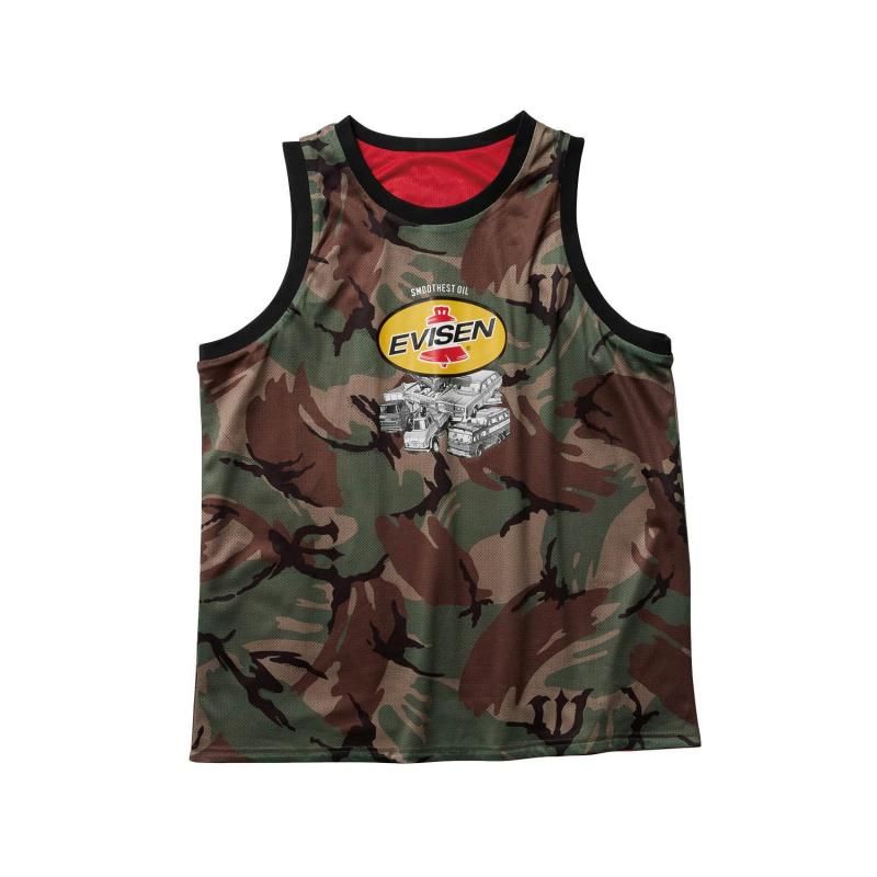EVISEN / REVERSIBLE MESH TANKTOP / 2colors - Skateboard Shop