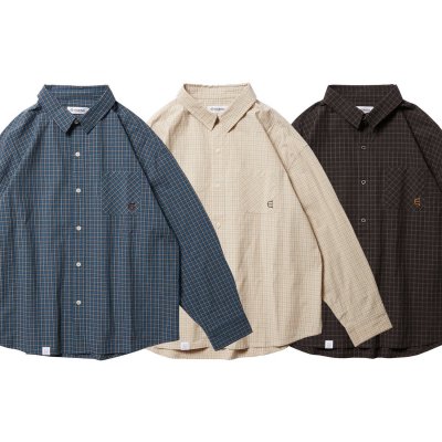 EVISEN / WILLIAM LS SHIRT / 3colors