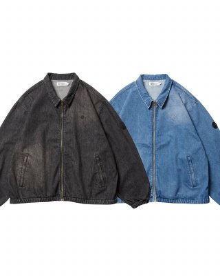 EVISEN / ZIP DRIZZLER DENIM JKT / 2colors