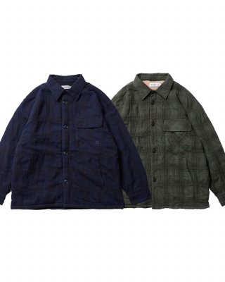 EVISEN / SHAO PLAID FLEECE JACKET / 2colors