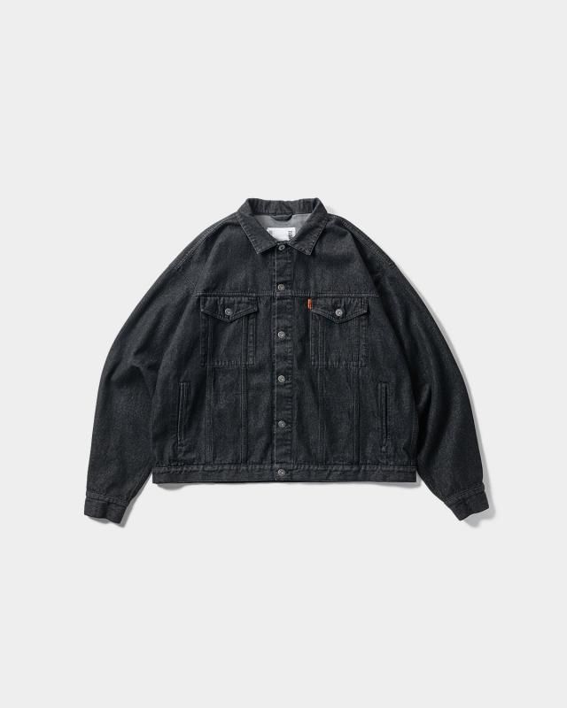 TIGHTBOOTH LABEL LOGO DENIM JACKET XL白