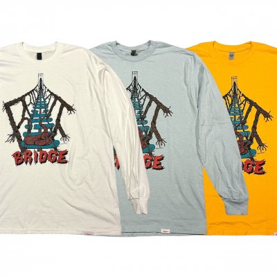 BRIDGE x HIROTTON / ֤ޤष LS Tee / 3colors