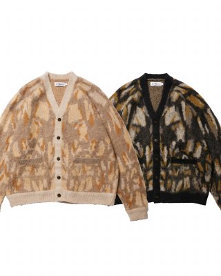 EVISEN / SKULL CAMO CARDIGAN / 2colors