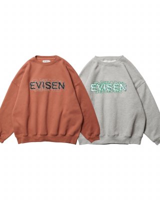 EVISEN / SANDA CREW SWEAT / 2colors