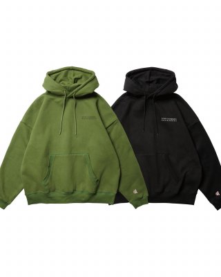 EVISEN / RECTANGLE LOGO HOODIE / 2colors