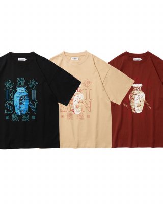 EVISEN / VASE LOGO TEE / 3colors