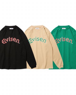 EVISEN / ARCH LOGO LS TEE / 3colors