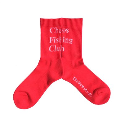 CHAOS FISHING CLUB / 1PAC LOGO SOCKS / 4colors