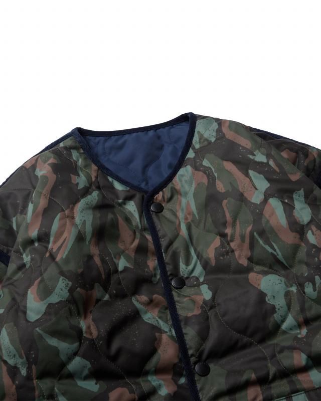 EVISEN / REVERSIBLE SOUVENIR QUILTED JKT / 2colors