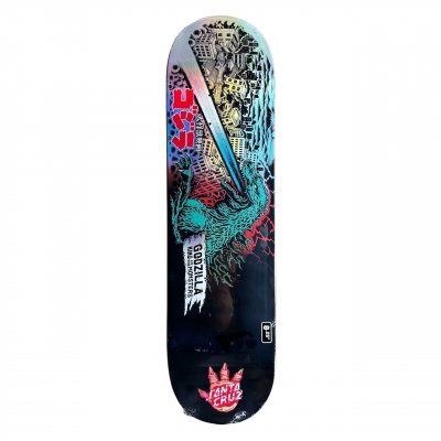 SANTACRUZ x  / GODZILLA O'BRIEN REAPER / 8.25 x 31.8 Art work by MAKOTO YAMAKI