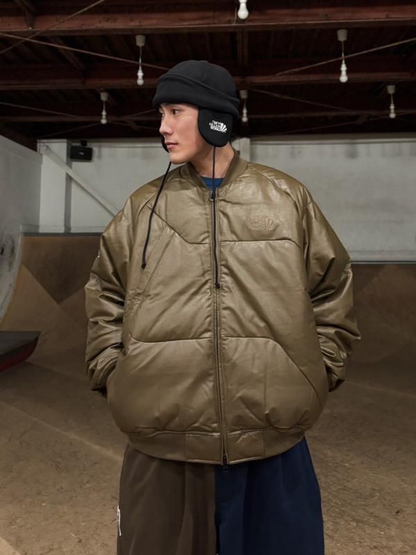 TIGHTBOOTH / TBKB LEATHER MA-1 DOWN JKT / 2colors - Skateboard