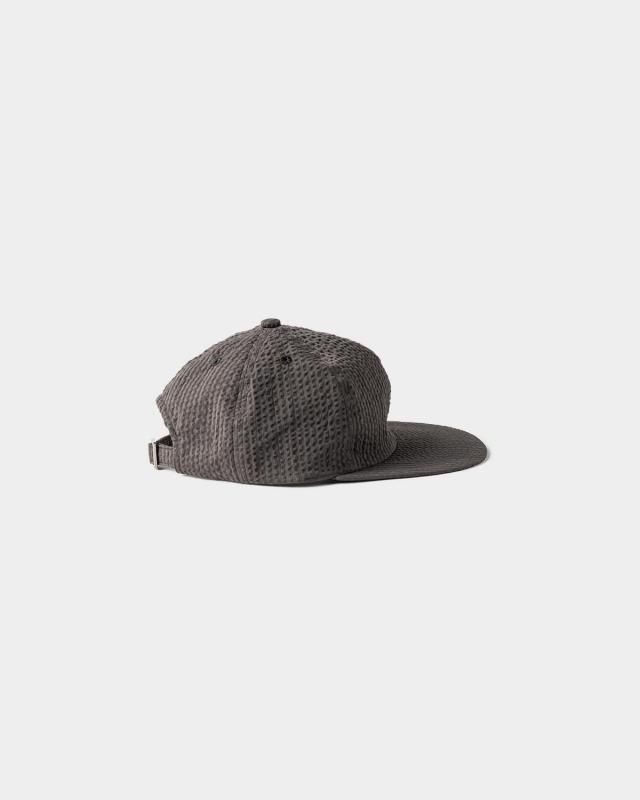 帽子 TIGHTBOOTH SEERSUCKER 6 PANEL CHARCOAL SEERSUCKER 6 PANEL - TIGHTBOOTH® タイトブース オフィシャル