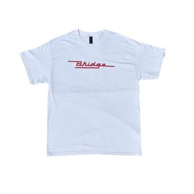 BRIDGE  / LOGO Tee / White