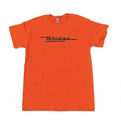 BRIDGE  / LOGO Tee / Orange