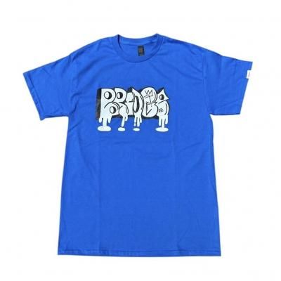 BRIDGE  / THROW UP Tee / Blue