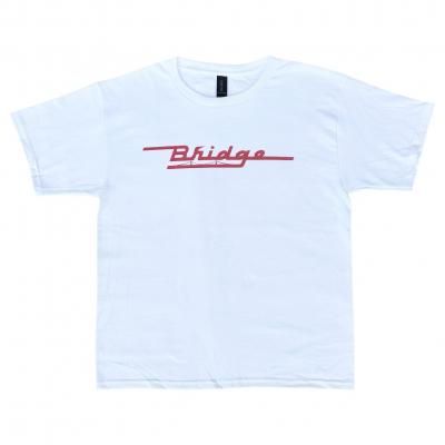 BRIDGE  / LOGO Tee for KIDS & LADIES / White