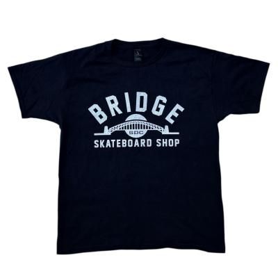 BRIDGE  / COLLEGE Tee for KIDS & LADIES / Black