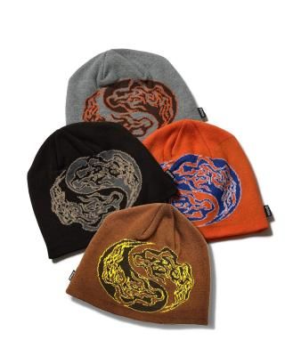 EVIEN / YIN-YANG FIRE BEANIE / 4colors