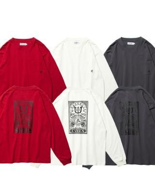 EVISEN / BEST MATCH POCKET LS TEE / 3colors