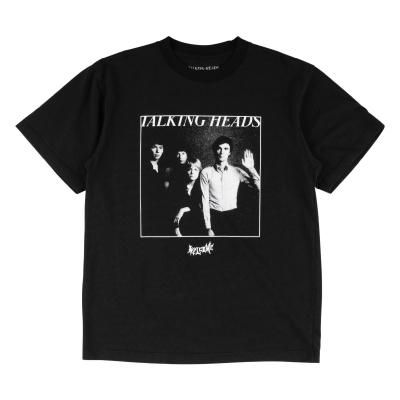 TALKING HEADS x WELCOME / QUARTET TEE / Black