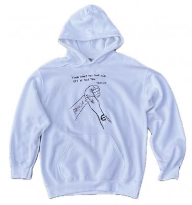 BRIDGE  / SCRATCH PULLOVER / White