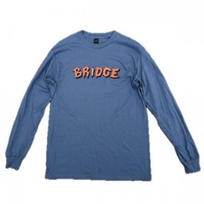 BRIDGE x HOROTTON / ֤ޤष LS Tee / INDIGO BLUE