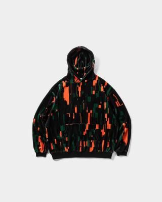 TIGHTBOOTH / NOISE VELOUR HOODIE / Noise