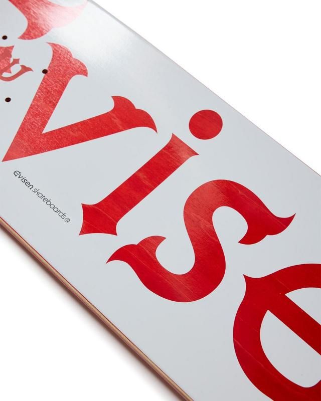 EVISEN / EVI-LOGO RED / 7.8 , 8 , 8.25 , 8.5 - Skateboard Shop Bridge