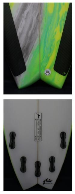 the BeHINDS ハチェット　トライフィン CRAFTSMAN BRAND / TRANSFER EGG 7`5 | USED SURF×SURF MARKET