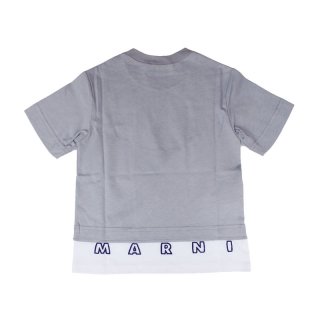 <img class='new_mark_img1' src='https://img.shop-pro.jp/img/new/icons1.gif' style='border:none;display:inline;margin:0px;padding:0px;width:auto;' />MARNI KIDS|マルニ キッズ 通販|バックロゴ 半袖Ｔシャツ|グレー
