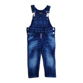 <img class='new_mark_img1' src='https://img.shop-pro.jp/img/new/icons1.gif' style='border:none;display:inline;margin:0px;padding:0px;width:auto;' />DSQUARED2 KIDS|ディースクエアード キッズ 通販|デニム オーバーオール|ブルー
