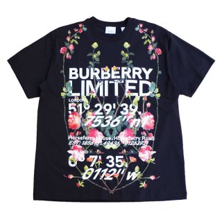 <img class='new_mark_img1' src='https://img.shop-pro.jp/img/new/icons1.gif' style='border:none;display:inline;margin:0px;padding:0px;width:auto;' />BURBERRY|バーバリー 通販|最短翌日着|モンタージュプリント Tシャツ|ブラック
