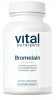 (取)Bromelain High Potency 2400GDU 375mg 60capsules Vital Nutrients