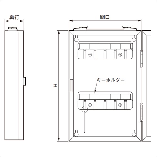 キーボックス ブラック KD-30BK