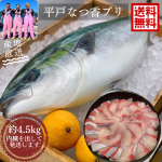 【12/1から発送開始】平戸なつ香ブリ 約4.5kg(長崎県平戸産養殖)送料無料