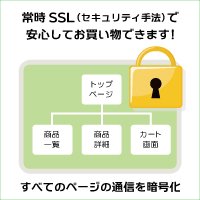 安心・安全　常時SSLセキュリティ　日新酒類