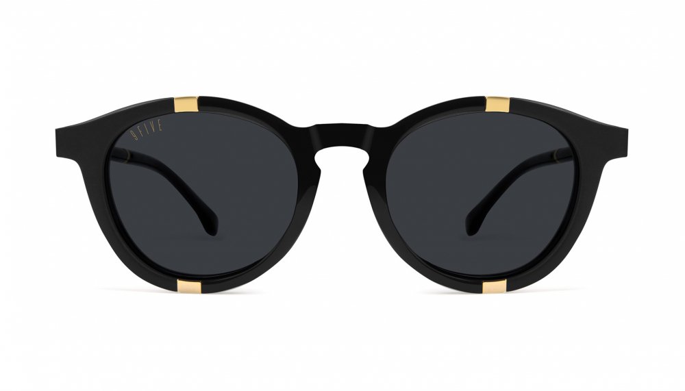 9five Groove Black & 24K Gold Sunglasses　グルーブ / ブラック&24Kゴールド / サングラス /  ナインファイブ