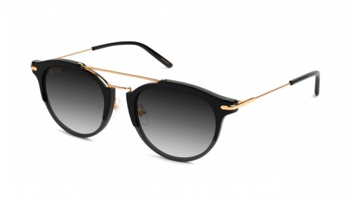 9five LEO Black & 24k Gold  Gradation Sunglasses　レオ / ブラック / 24Kゴールド / グラデーション / ナインファイブ