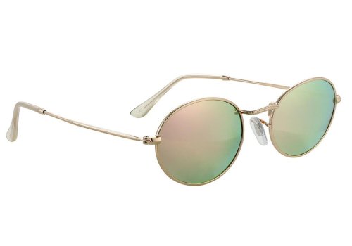 <img class='new_mark_img1' src='https://img.shop-pro.jp/img/new/icons47.gif' style='border:none;display:inline;margin:0px;padding:0px;width:auto;' />Glassy CAMPBELL  Gold/Pink Mirror Lens Polarized Sunglasses　キャンベル / ゴールド / ピンクミラー / 偏光レンズ / サングラス