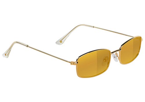 <img class='new_mark_img1' src='https://img.shop-pro.jp/img/new/icons47.gif' style='border:none;display:inline;margin:0px;padding:0px;width:auto;' />Glassy RAE Gold/Yellow Mirror Lens Polarized Sunglasses　レイ / ゴールド / イエローミラー  / 偏光レンズ / サングラス / グラッシー