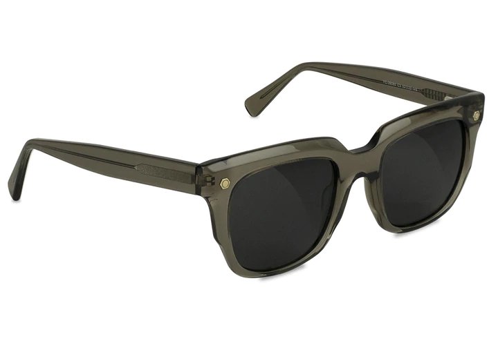 Glassy BENTLY PREMIUM Ash Transparent Polarized Sunglasses　ベントリー / グレー /  偏光レンズ / サングラス