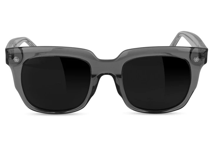 Glassy BENTLY PREMIUM Ash Transparent Polarized Sunglasses　ベントリー / グレー /  偏光レンズ / サングラス