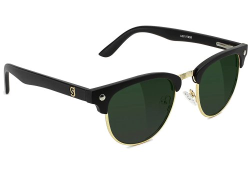<img class='new_mark_img1' src='https://img.shop-pro.jp/img/new/icons5.gif' style='border:none;display:inline;margin:0px;padding:0px;width:auto;' />Glassy MORRISON PREMIUM Black / Gold Green Polarized Sunglasses　モリソン / ブラック / 偏光レンズ / サングラス