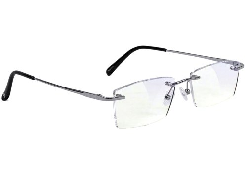 <img class='new_mark_img1' src='https://img.shop-pro.jp/img/new/icons47.gif' style='border:none;display:inline;margin:0px;padding:0px;width:auto;' />Glassy HAYDEN PLUS Silver Gaming Glasses　ハイデン / シルバー / ゲーミンググラス / CR39 / 両面反射防止膜 / ブルーライト