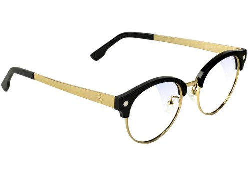 <img class='new_mark_img1' src='https://img.shop-pro.jp/img/new/icons47.gif' style='border:none;display:inline;margin:0px;padding:0px;width:auto;' />Glassy PROD PLUS Gold/Black Gaming Glasses　ピーロッド / ゴールド / ゲーミンググラス / CR39 / 両面反射防止膜 / ブルーライト