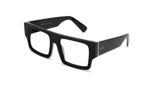 <img class='new_mark_img1' src='https://img.shop-pro.jp/img/new/icons5.gif' style='border:none;display:inline;margin:0px;padding:0px;width:auto;' />9five DIEGO Black & 24K Gold Clear Lens Glasses  ǥ  / ֥å24K / ꥢ / ʥե