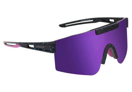 <img class='new_mark_img1' src='https://img.shop-pro.jp/img/new/icons5.gif' style='border:none;display:inline;margin:0px;padding:0px;width:auto;' />Glassy SALT Black Purple Mirror Polarized Sunglasses / ֥åѡץߥ顼 / и / 󥰥饹 / å