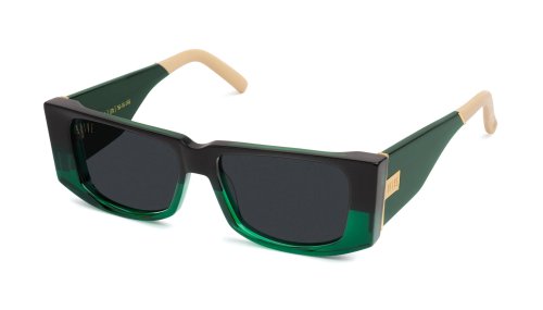 <img class='new_mark_img1' src='https://img.shop-pro.jp/img/new/icons47.gif' style='border:none;display:inline;margin:0px;padding:0px;width:auto;' /> 9FIVE ANGELO  Tundra Green & 24K Gold Sunglasses  󥸥  / ɥ饰꡼& / 󥰥饹